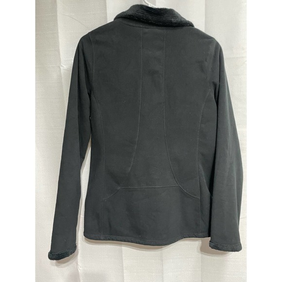 The‎ North Face Heavy Fleece Zip Up Women’s Small Black - Picture 3 of 6